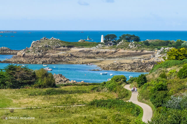 The island of Bréhat, Brittany, France