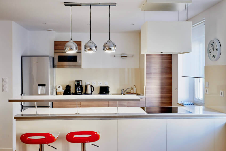 Equipped modern kitche - saty in St-Brieuc, France